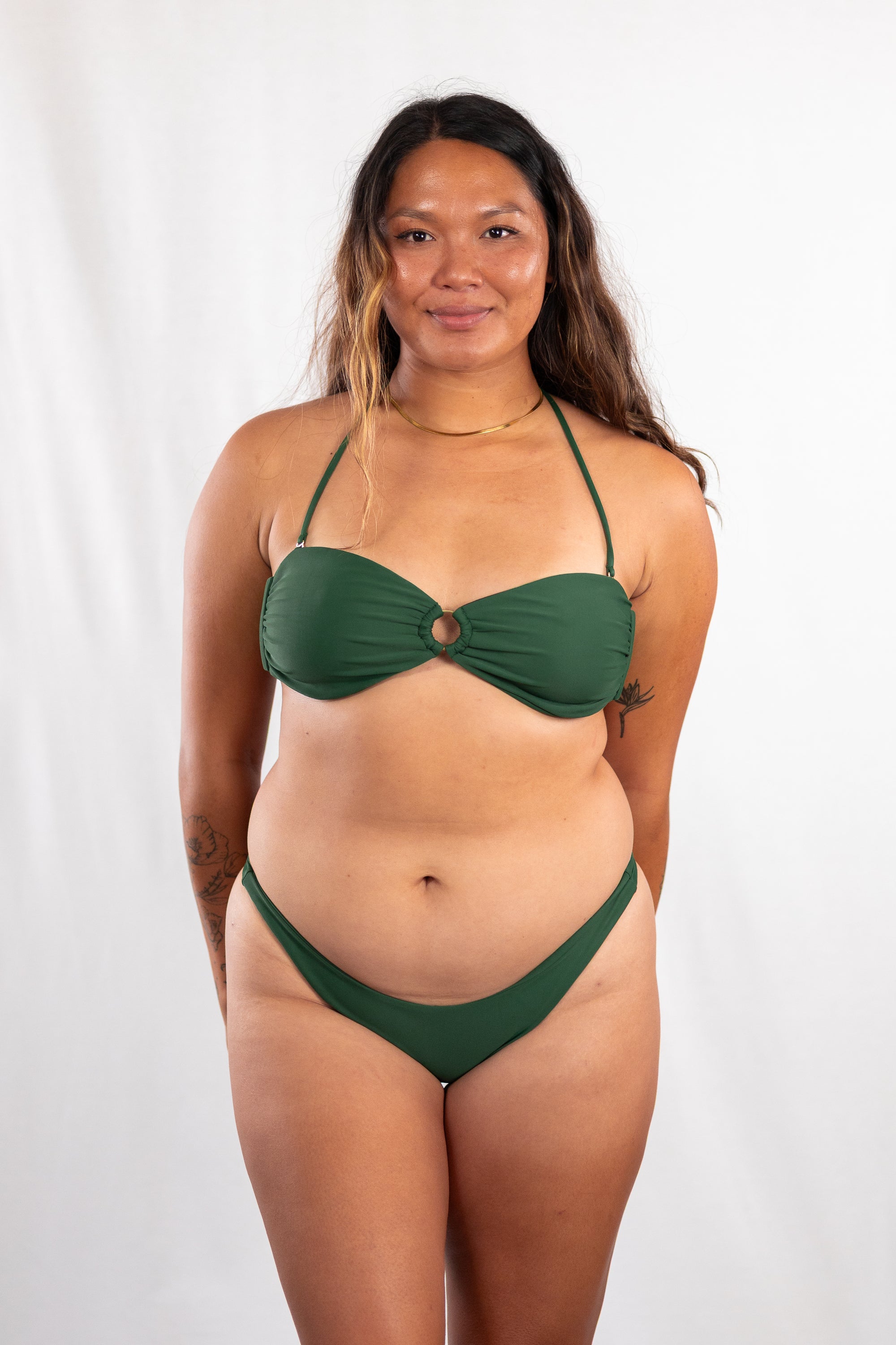 Gemini Top- Manoa Green